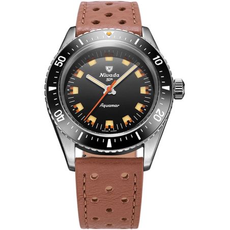 Montre Nivada Grenchen Antarctic Diver Aquamar Black 32068A