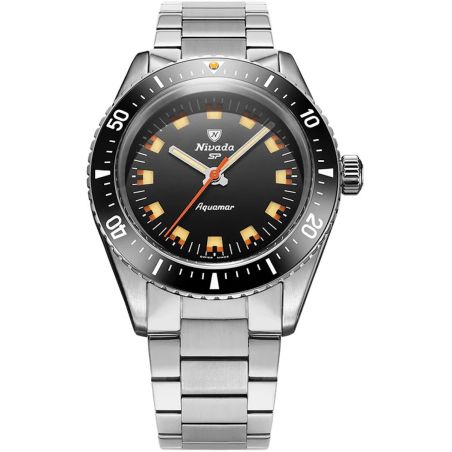 Montre Nivada Grenchen Antarctic Diver Aquamar Black 32068A