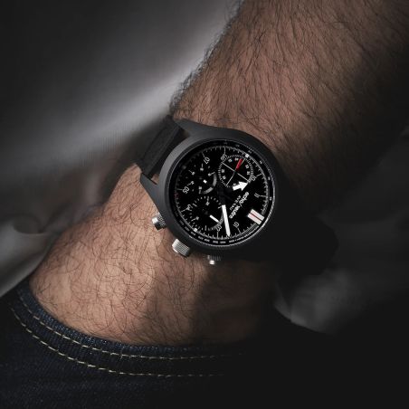 Montre Echo/Neutra Averau Ceramic Chronograph