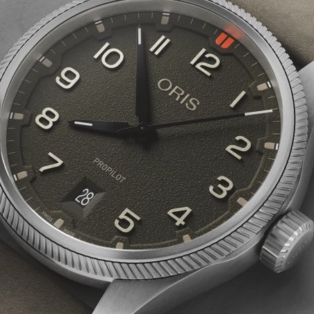Montre Oris ProPilot Date Kaki