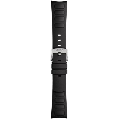 Bracelet Mido Multifort TV Big Date 22mm Noir