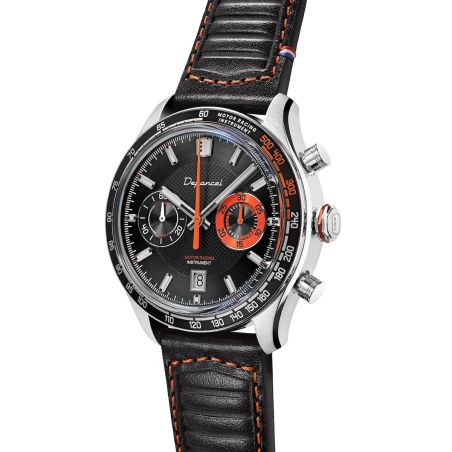 Montre Depancel Allure Automatic Chronograph | Black Tangerine Édition Limitée