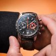Montre Depancel Allure Automatic Chronograph | Black Tangerine Édition Limitée