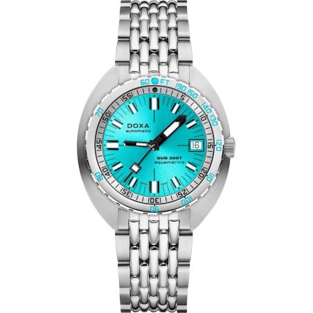Montre Doxa SUB 200T Aquamarine Sunray