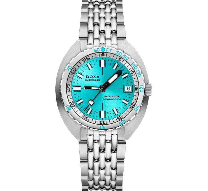 Montre Doxa SUB 200T Aquamarine Sunray