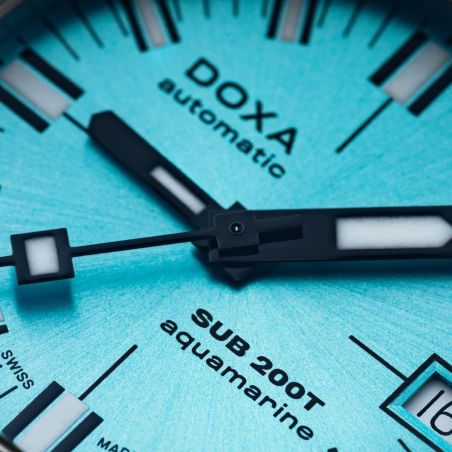 Montre Doxa SUB 200T Aquamarine Sunray