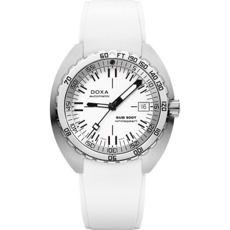 Montre Doxa SUB 300T Whitepearl