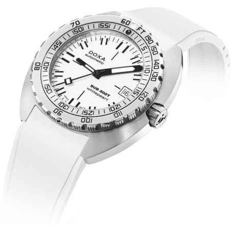 Montre Doxa SUB 300T Whitepearl