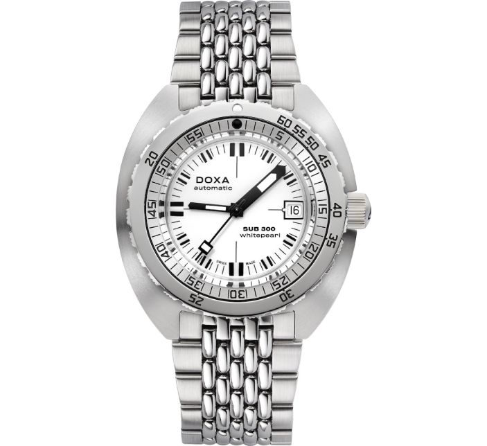 Montre Doxa SUB 300 Whitepearl