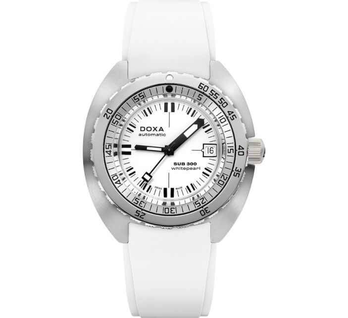 Montre Doxa SUB 300 Whitepearl