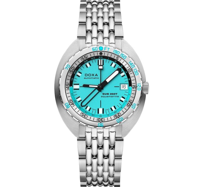 Montre Doxa SUB 250T GMT Aquamarine