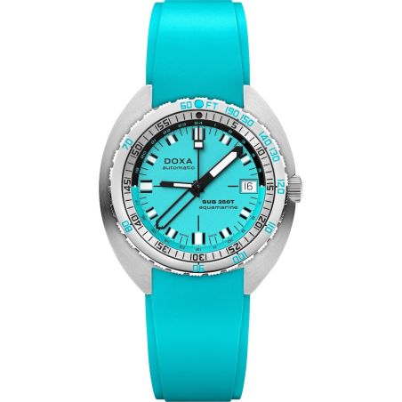 Montre Doxa SUB 250T GMT Aquamarine
