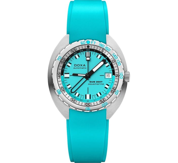 Montre Doxa SUB 250T GMT Aquamarine