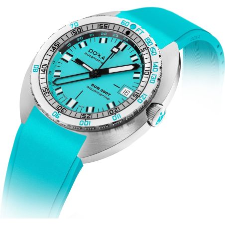 Montre Doxa SUB 250T GMT Aquamarine