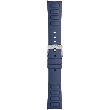 Bracelet Mido Multifort TV Big Date 22mm Bleu