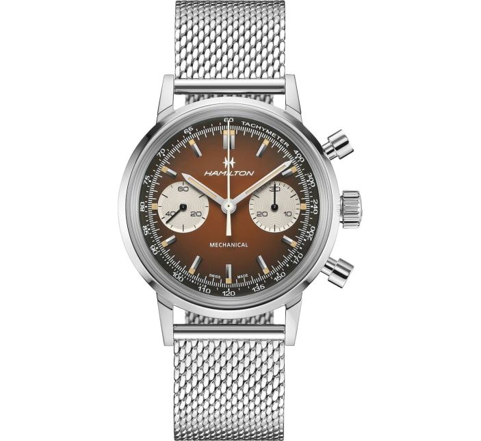 Montre Hamilton American Classic Intra-Matic Chronograph Mécanique H38429591
