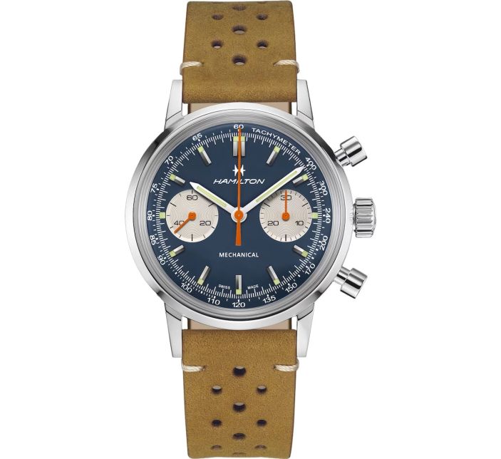 Montre Hamilton American Classic Intra-Matic Chronograph Mécanique H38429541