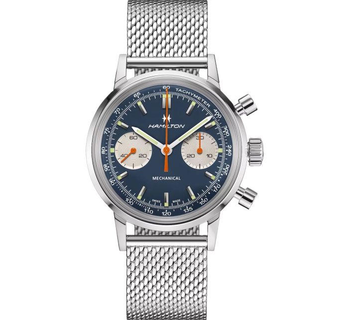 Montre Hamilton American Classic Intra-Matic Chronograph Mécanique H38429541