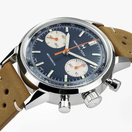 Montre Hamilton American Classic Intra-Matic Chronograph Mécanique H38429541