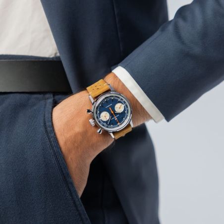 Montre Hamilton American Classic Intra-Matic Chronograph Mécanique H38429541