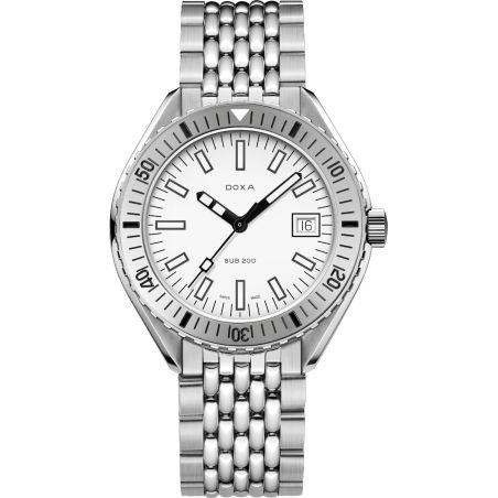 Montre Doxa SUB 200 Whitepearl Acier