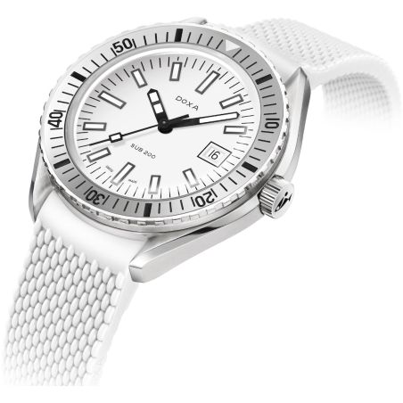 Montre Doxa SUB 200 Whitepearl Acier