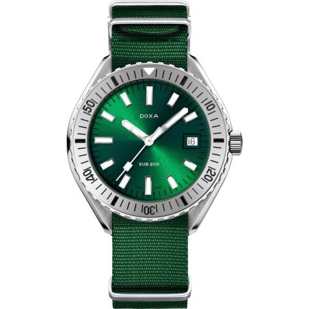 Montre Doxa SUB 200 Sea Emerald Acier