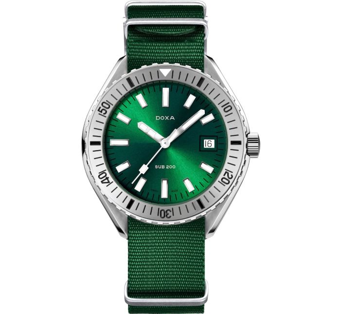 Montre Doxa SUB 200 Sea Emerald Acier