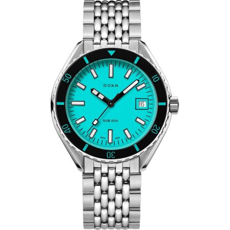 Montre Doxa SUB 200 Aquamarine Saphir