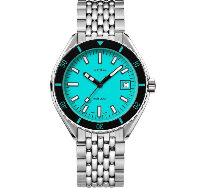 Montre Doxa SUB 200 Aquamarine Saphir