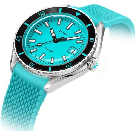 Montre Doxa SUB 200 Aquamarine Saphir
