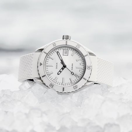 Montre Doxa SUB 200 Whitepearl Saphir