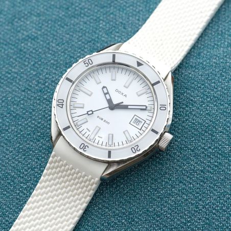Montre Doxa SUB 200 Whitepearl Saphir