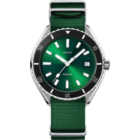 Montre Doxa SUB 200 Sea Emerald Saphir