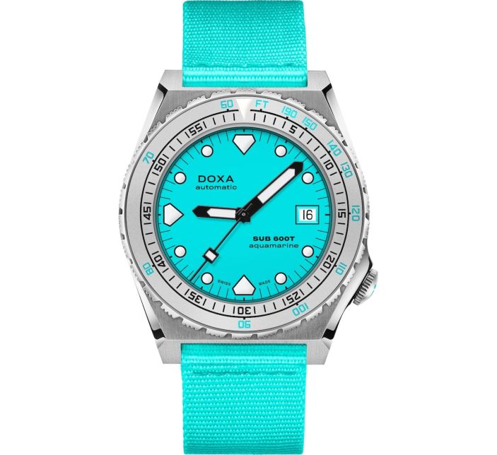 Montre Doxa SUB 600T Aquamarine