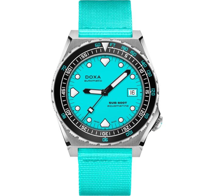 Montre Doxa SUB 600T Aquamarine Ceramic