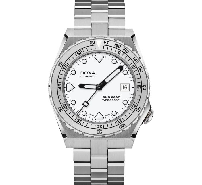 Montre Doxa SUB 600T Whitepearl