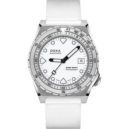 Montre Doxa SUB 600T Whitepearl