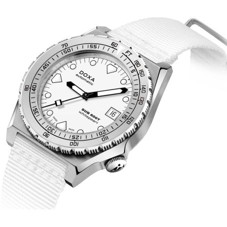 Montre Doxa SUB 600T Whitepearl