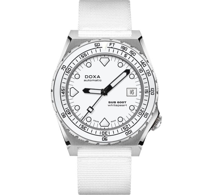 Montre Doxa SUB 600T Whitepearl Ceramic