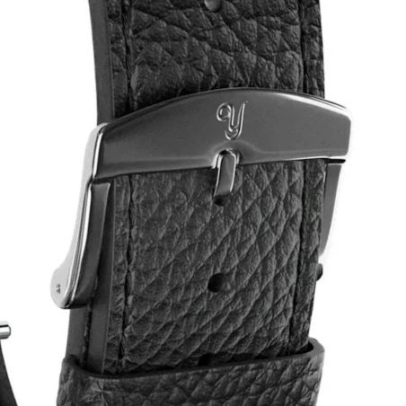 Bracelet Yema Cuir Rallye noir