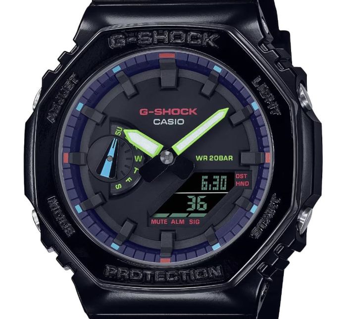 Montre G-Shock GA-2100RGB-1AER
