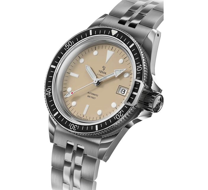 Montre Yema Superman Swiss Edition Brown 39/41mm