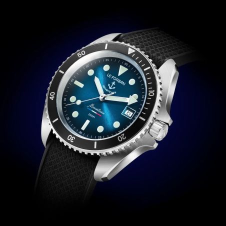 Montre Le Forban Marseillaise Bleu Abysse