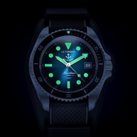 Montre Le Forban Marseillaise Bleu Abysse