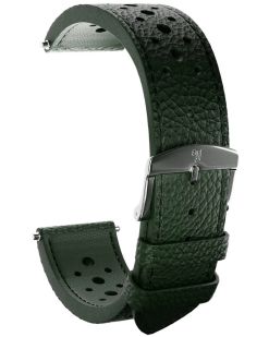 Bracelet Yema Cuir Rallye vert