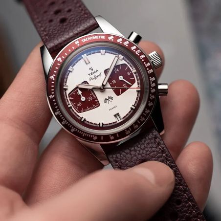 Bracelet Yema Cuir Rallye marron