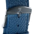 Bracelet Yema Cuir Rallye bleu