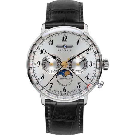 LZ 129 Hindenburg Moonphase Argent - Zeppelin