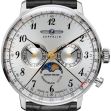LZ 129 Hindenburg Moonphase Argent - Zeppelin